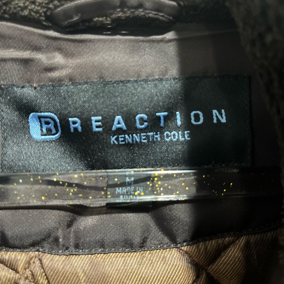 Kenneth Cole Reaction Bomber Jacket Medium - Picture 3 of 13